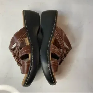 Clarks Shoes Clarks Delana Venna Soft Cushion Brown Leather